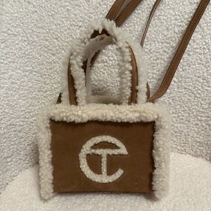 Authentic Telfar X UGG small shopping bag